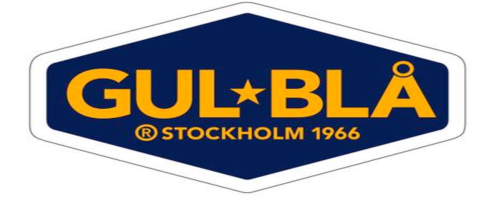Gul & Blå logotyp