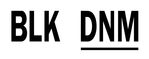 BLK DNM logotyp