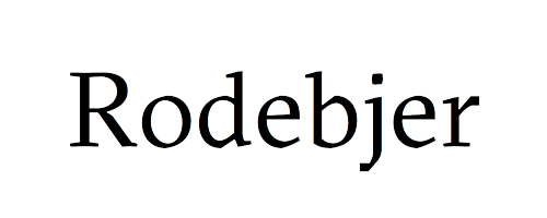 Rodebjer logotyp