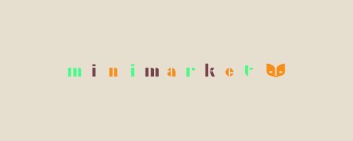 Minimarket logotyp