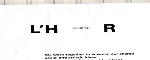 L'homme Rouge logotyp