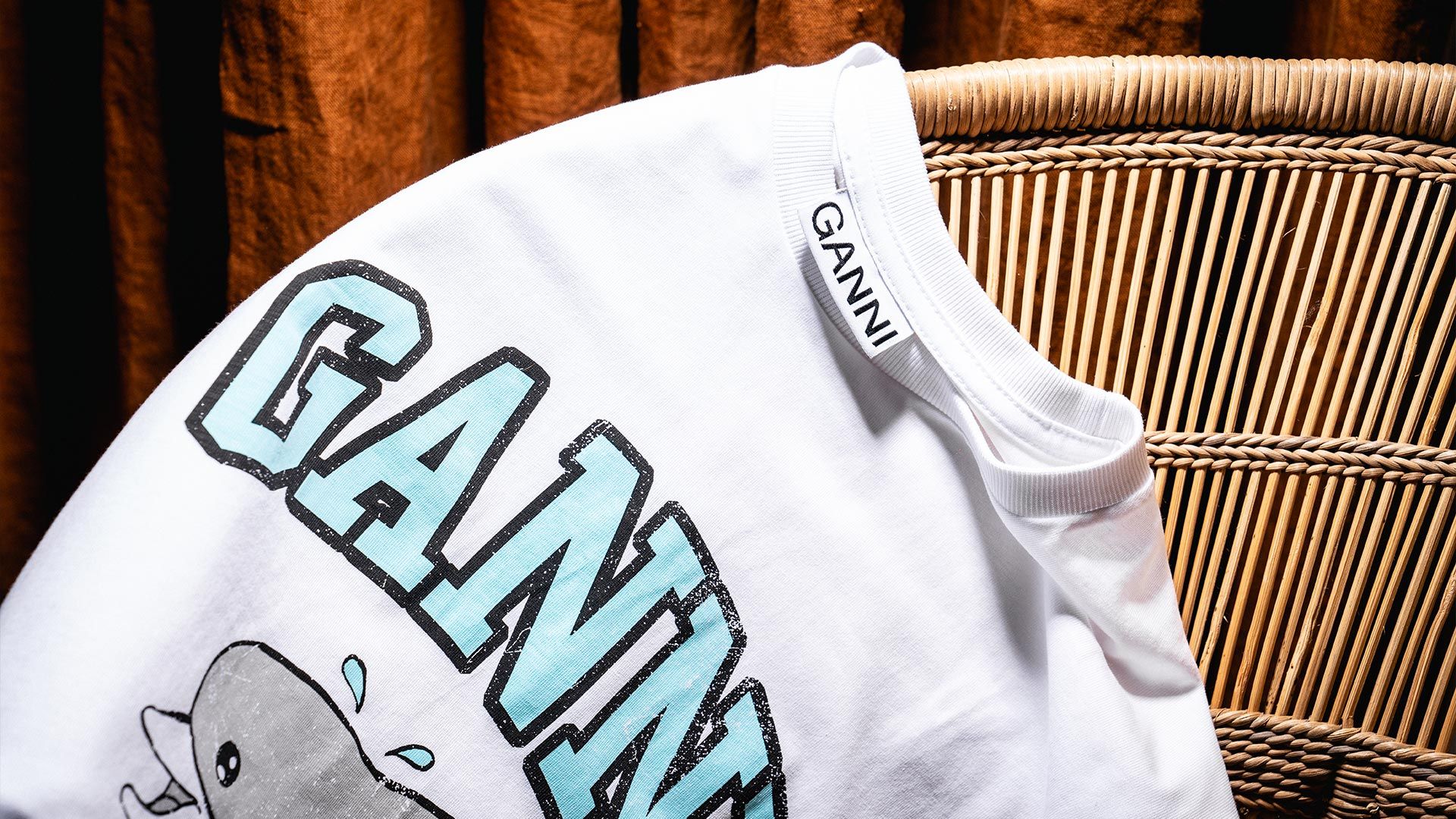 Ganni varumärkesbild